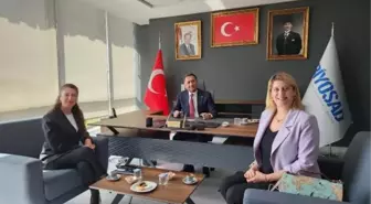 TÜBİTAK MAM Başkanı Prof. Dr. Burcu Özsoy, Biyoteknoloji Vadisi projesiyle ilgili görüş alışverişinde bulundu