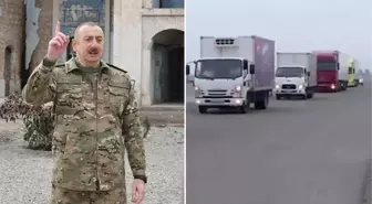 Azerbaycan, Karabağ'daki Ermenilere yardım gönderdi
