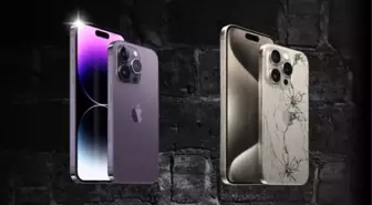 iPhone 15 Pro'nun titanyum çerçevesi cam çatlaklarına neden oluyor