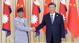 Çin Cumhurbaşkanı Xi Jinping, Nepal Başbakanı ile buluştu