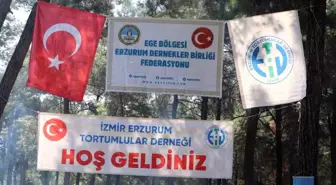 İzmir Erzurum Tortumlular Derneği, piknik şöleni düzenledi