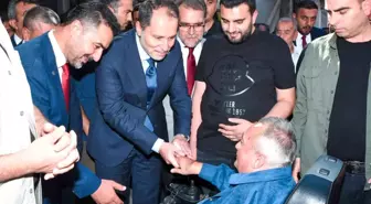 Yeniden Refah Partisi Genel Başkanı Dr. Fatih Erbakan, Malatya'da esnaf temsilcilerini ziyaret etti