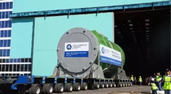 Rosatom, Akkuyu Nükleer Güç Santrali için 5. nükleer reaktör kabını sevkiyatını gerçekleştirdi