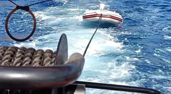 Muğla'da Makine Arızası Yapan Bot Kurtarıldı