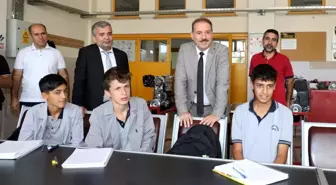 Adıyaman İl Milli Eğitim Müdürü Meslek Liselerini Ziyaret Etti