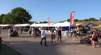 Teksas'ta düzenlenen Plano Balon Festivali