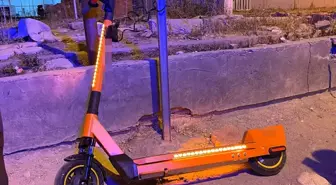 Batman'da Kaldırımlarda Park Edilen 15 Scooter Toplatıldı