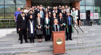 Bitlis'te avukatlara yönelik saldırılar protesto edildi