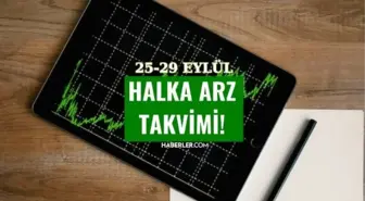 Bu hafta yeni halka arz var mı? 25-29 Eylül halka arz takvimi! Bugün halka arz olacak yeni hisseler neler?