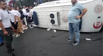 Fatih Vatan Caddesi'nde Ambulans Kazası