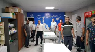 Adıyaman Belediye Başkanı Süleyman Kılınç, Veteriner Müdürlüğü ve canlı hayvan pazarını ziyaret etti