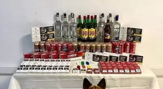 Ardahan'da Kaçak Sigara ve Alkol Operasyonu: 207 Sigara ve 13 Alkol Ele Geçirildi