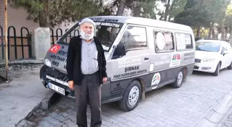 Elmacı Dede, Suriye'deki Yetim Çocuklar İçin Yola Çıktı