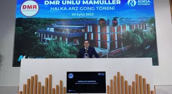 Borsa İstanbul'da gong DMR Unlu Mamuller için çaldı