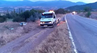 Çorum'un Dodurga ilçesinde otomobil kazası: 3 kişi yaralandı