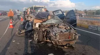 Kırıkkale'de kavşak kazasında 2 kişi hayatını kaybetti