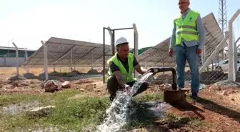 Şanlıurfa'da Güneş Enerjisiyle Kuyulardan İçme Suyu Çıkarılıyor