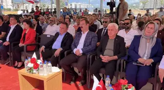 Antalya'nın Kumluca ilçesinde Atatürk Stadyumu'nun temeli atıldı