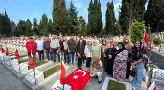 Şehit asteğmen Coşkun Davulcu mezarı başında anıldı