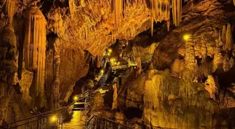 Tokat'taki Ballıca Mağarası'na 1 Yılda 120 Binden Fazla Ziyaretçi