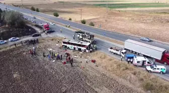 Amasya'da Otobüs Kazasında 6 Kişi Hayatını Kaybetti