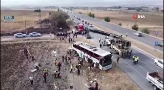 Amasya'da yolcu otobüsü devrildi: 6 ölü, 35 yaralı