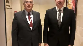 Çameli Belediye Başkanı Cengiz Arslan, Azerbaycan Cumhurbaşkanı İlham Aliyev ile bir araya geldi