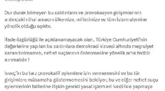 Cumhurbaşkanı Yardımcısı Yılmaz: Sayın Cumhurbaşkanımızı hedef alan saldırıyı lanetliyorum