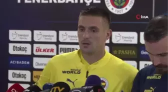 Fenerbahçeli futbolcu Dusan Tadic: 'Pozitif özgüvenimiz her zaman var'