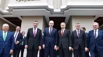 Adalet Bakanı Yılmaz Tunç ve Diğer Bakanlar Terör Saldırısı Sonrası İçişleri Bakanı'na Geçmiş Olsun Ziyaretinde Bulundu