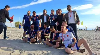 TÜRŞAD SK Plaj Futbolu Turnuvasında Şampiyon