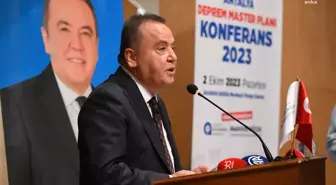 Antalya Büyükşehir'den Antalya Deprem Master Planı Konferansı