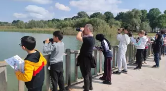 Dörtdivan Yunus Emre İmam Hatip Ortaokulu öğrencileri kuş gözlem etkinliğine katıldı