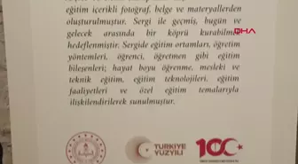 Milli Eğitim Bakanı Yusuf Tekin, 'Cumhuriyet'in 100. Yılında Eğitimden İzler' Sergisini Açtı