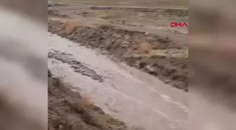 Yeşilhisar'da sağanak sonucu tarım alanları zarar gördü