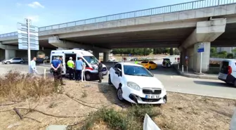 Keşan'da trafik kazasında 1 kişi yaralandı