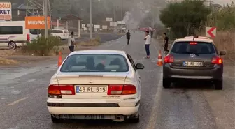 Muğla'da LPG Yüklü Tankerde Çıkan Yangın Söndürüldü
