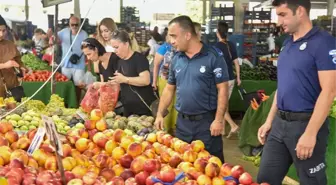 Antalya semt pazarlarında bağırarak satış yapanlara 1.295 TL ceza kesildi