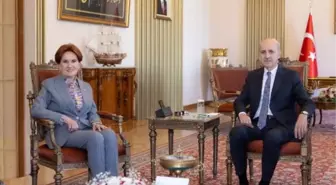 TBMM Başkanı Numan Kurtulmuş, İYİ Parti Genel Başkanı Meral Akşener ile Görüştü