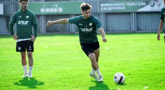 Bursaspor, Ankara Demirspor maçı hazırlıklarına devam ediyor