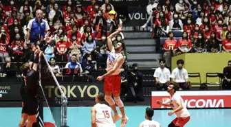 A Milli Erkek Voleybol Takımı Japonya'ya mağlup oldu