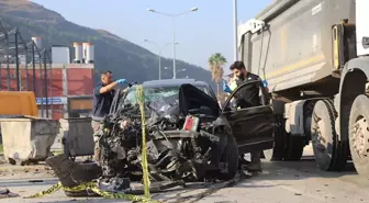 Antakya'da trafik kazasında temizlik işçisi hayatını kaybetti