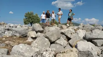 Muğla'daki Kalinda Antik Kenti Yürüyüş Gruplarına Ev Sahipliği Yapıyor