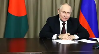 Putin, Bangladeş'teki Nükleer Santral Tesisine Nükleer Yakıt Getirme Törenine Katıldı