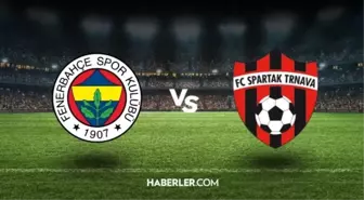 Fenerbahçe maçı hangi kanalda? UEFA Avrupa Konferans Ligi FB - Spartak Trnava maçı ne zaman, saat kaçta oynanacak?