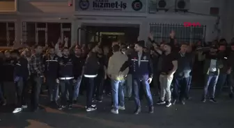 İBB İşçileri Sendika Binası Önünde Protesto Etti