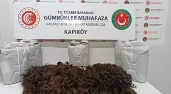 Gümrük operasyonunda 56 kilo insan saçına el konuldu