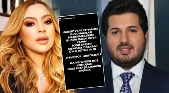 Reza Zarrab, Hadise'ye destek çıktı