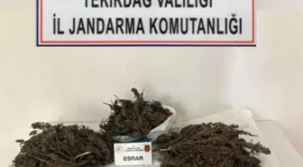 Tekirdağ'da Jandarma Operasyonu: İki Kişi Uyuşturucudan Yakalandı