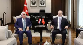 Dışişleri Bakanı Hakan Fidan, Haşdi Şabi Komisyonu Başkanı ile görüştü